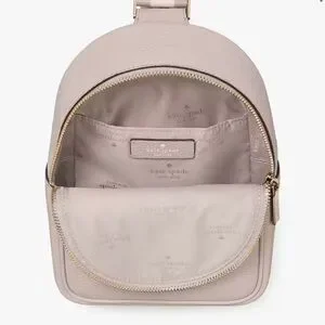 kate spade | Bags | Kate Spade Emma Small Backpack Cozy Grey  display picture 1
